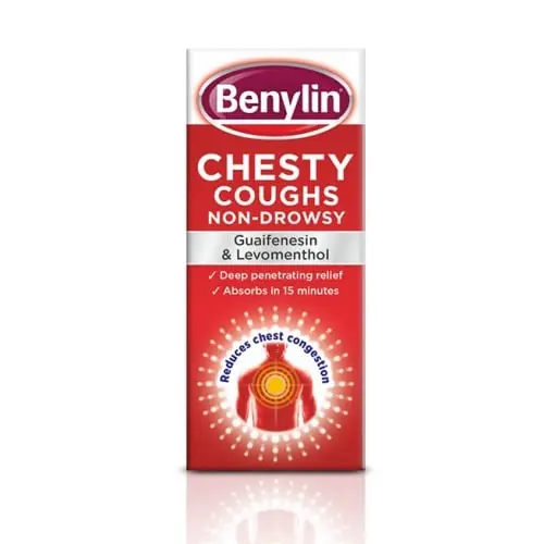 Benylin Chesty Cough Syrup Non-drowsy - 150ml