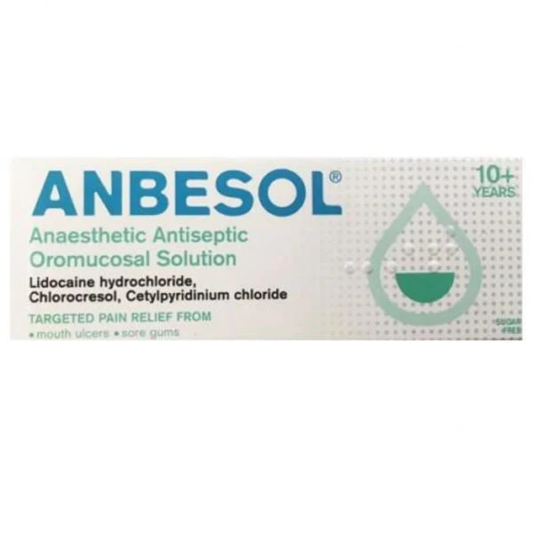 Anbesol oral Antiseptic Liquid - 10ml