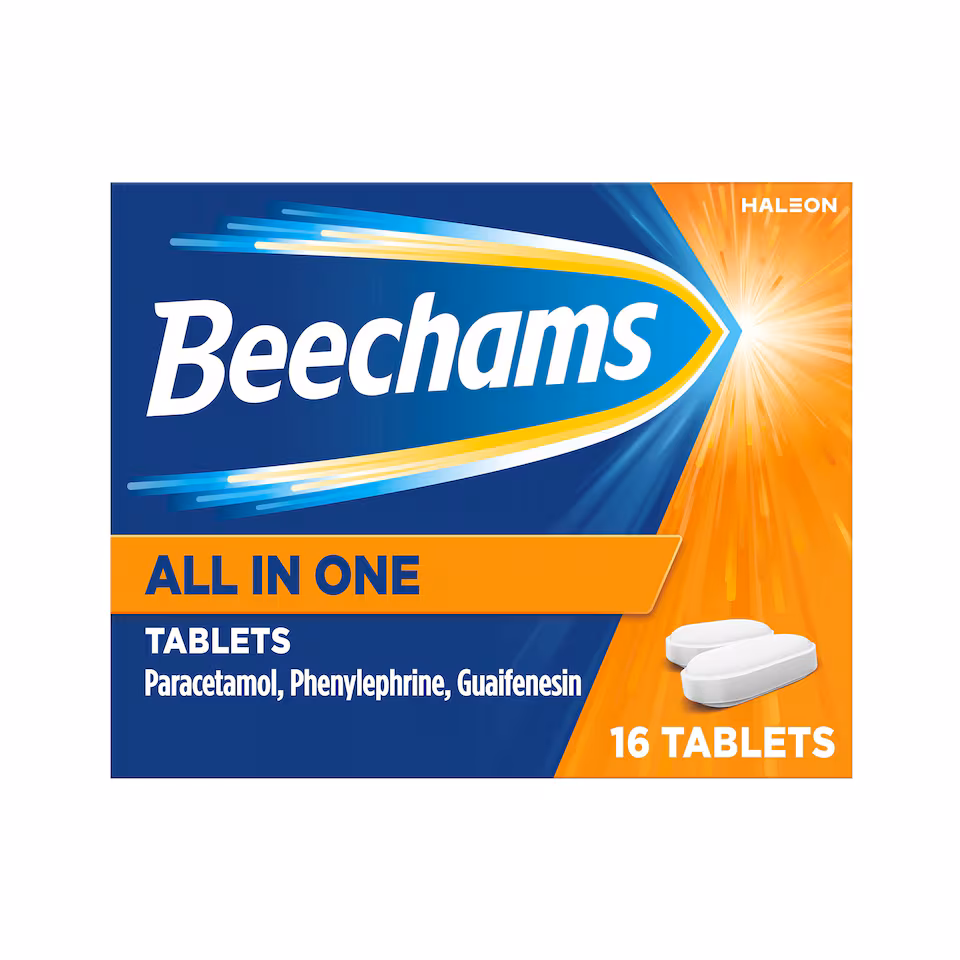 Beechams All in One - 16 Tablets