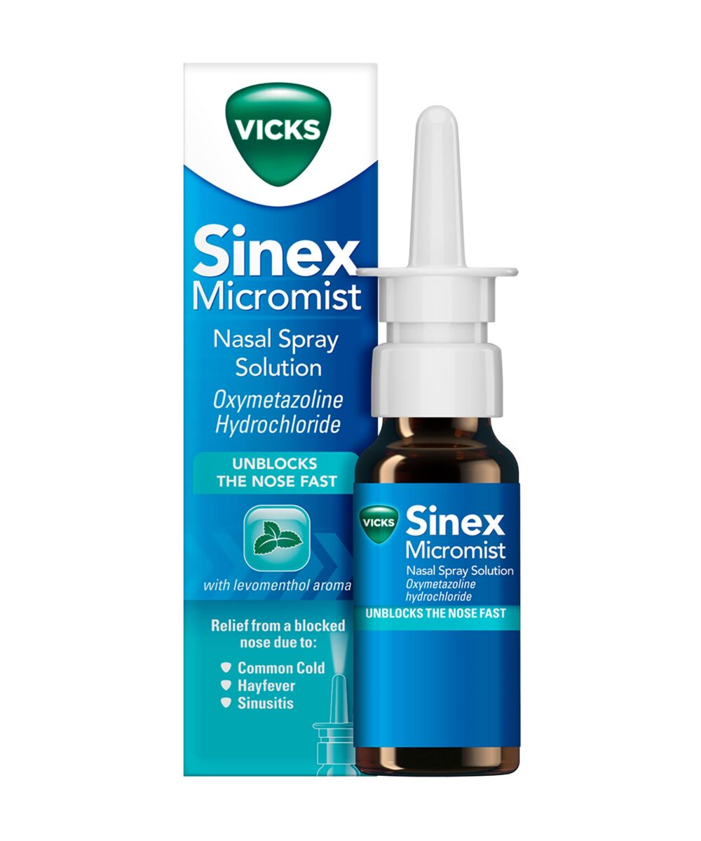 Vicks Sinex Micromist Nasal Spray Solution - 15ml
