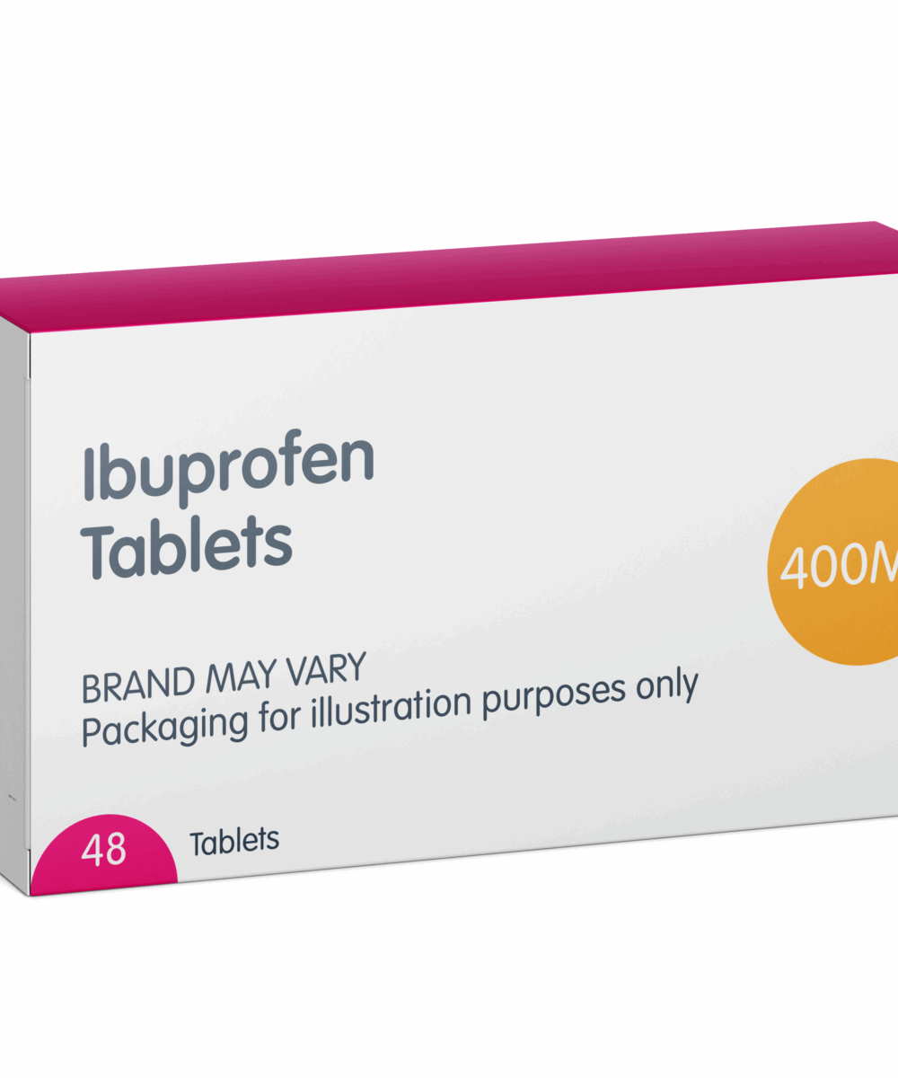 Ibuprofen 400mg - 48 Tablets