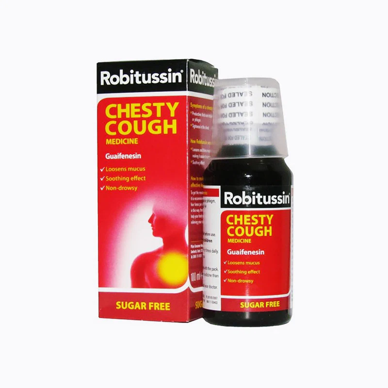 Robitussin Chesty Cough Sugar Free - 100ml