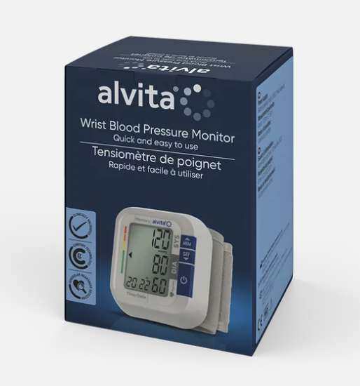Alvita Wrist Blood Pressure Monitor