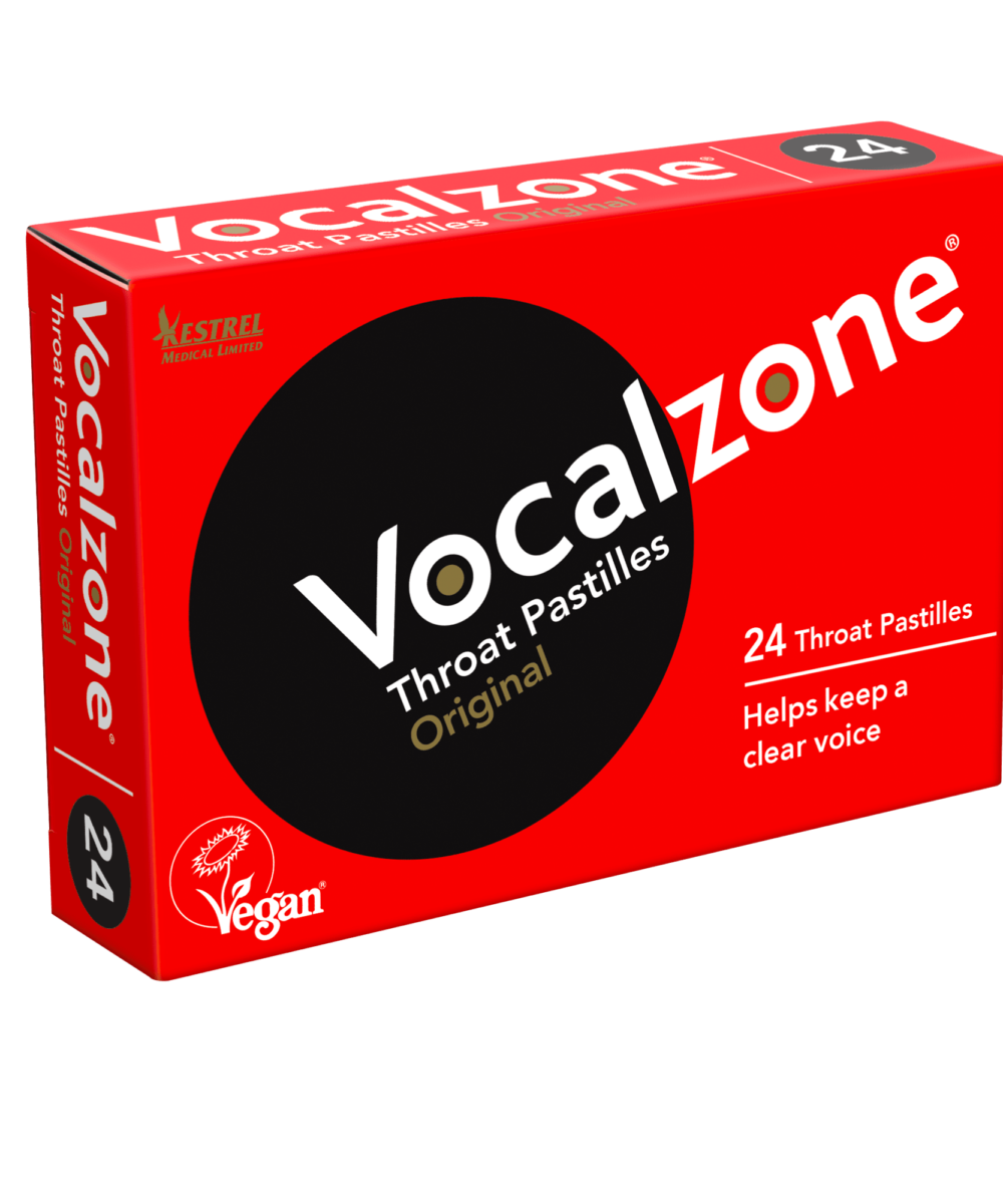 Vocalzone Throat Pastilles - 24 Pack