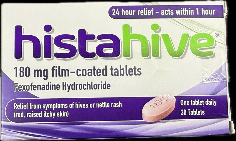 HistaHive 180mg - 30 Tablets