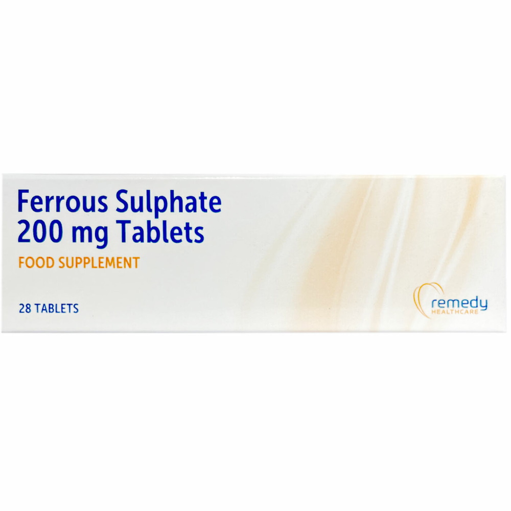Ferrous Sulfate 200mg - 28 Tablets
