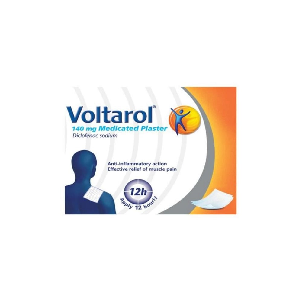 Voltarol Medicated Plaster 140mg - 5 Plasters